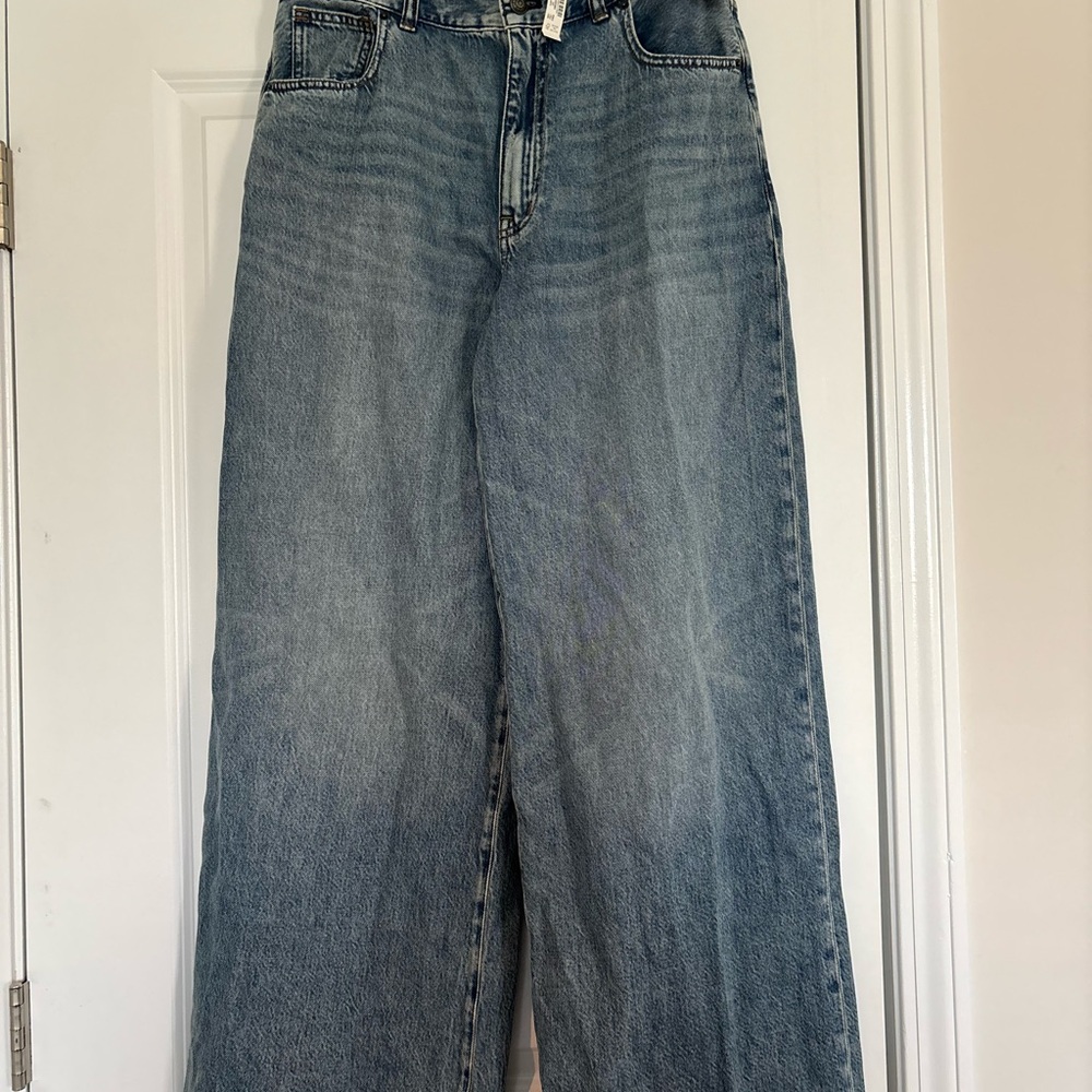 Madewell Curvy Superwide-Leg Jeans